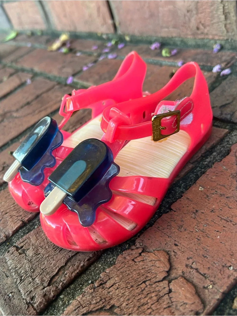 Mini Melissa Aranha Popsicle sandals